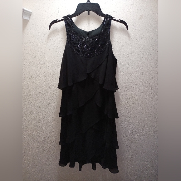 Dresses & Skirts - S.L Fashions Black tiered Dress